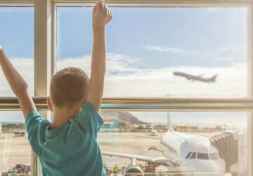 Flugreisen mit Kindern