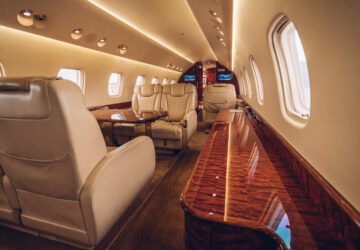 Private Jet Interieur