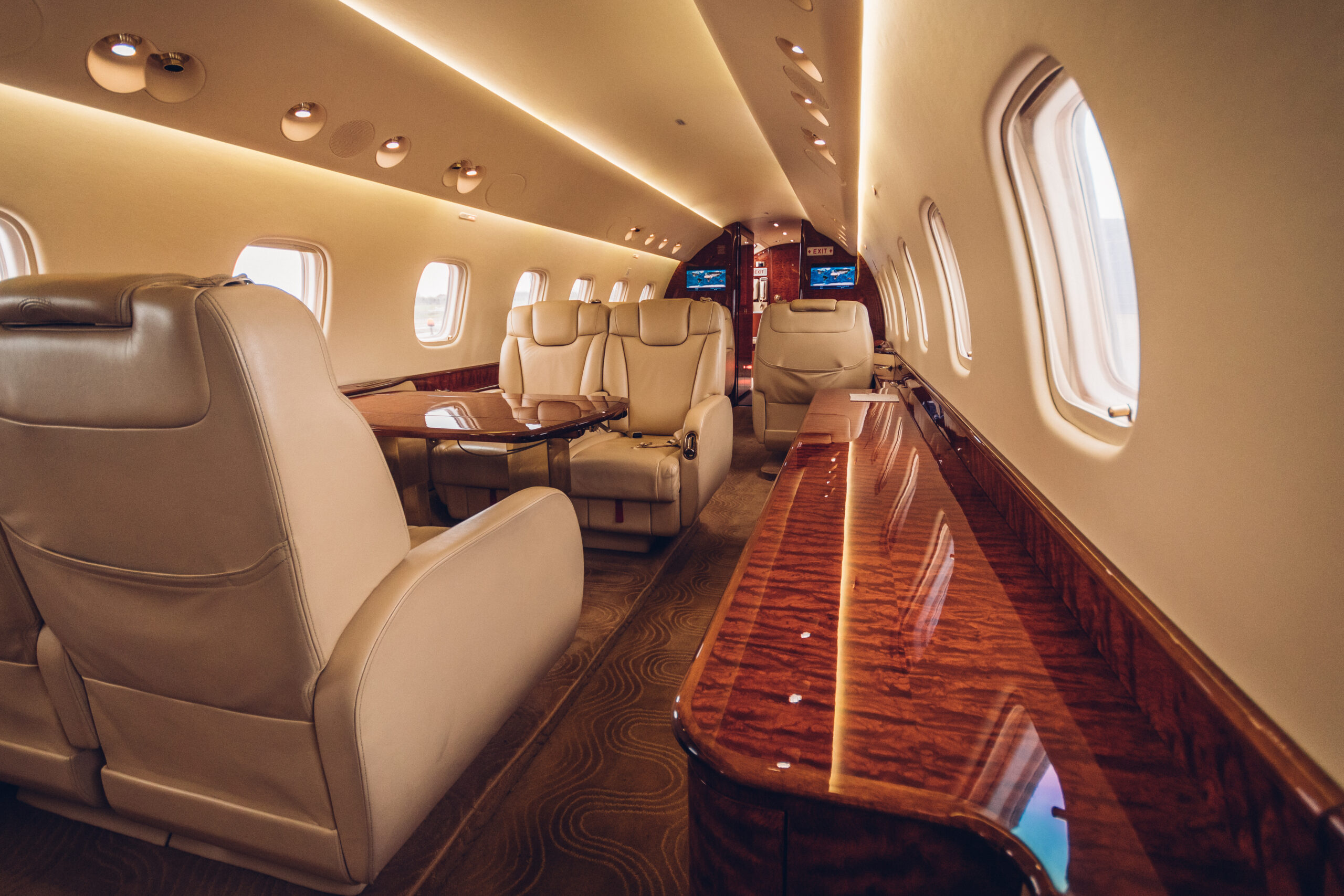 Private Jet Interieur