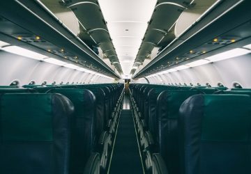 Flugzeug: Schmutzigste Stellen
