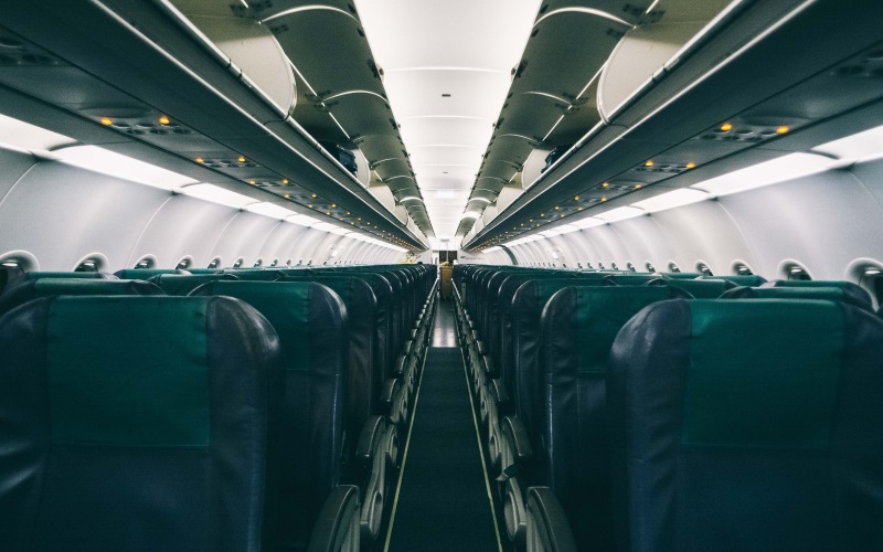 Flugzeug: Schmutzigste Stellen