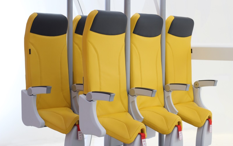Stehplätze im Flugzeug