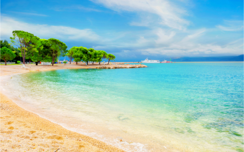 Strand in Crikvenica