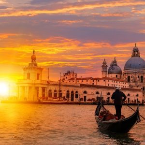 Venedig im Sonnenaufgang