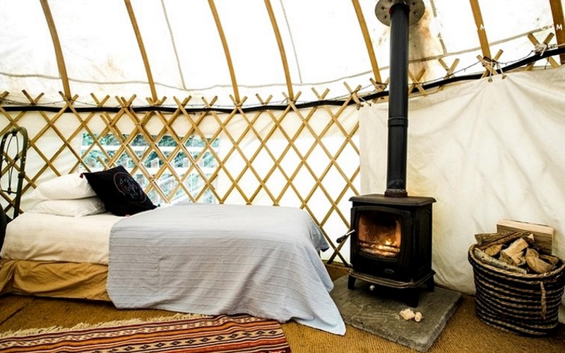 Glamping in Irland
