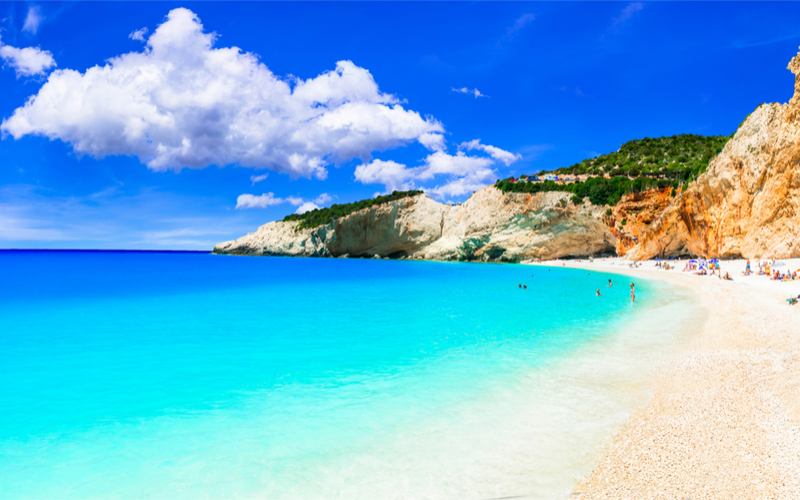 Strand mit türkisen Meer