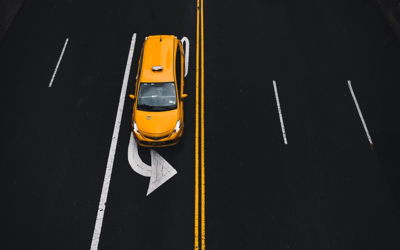 Taxi vom Flughafen