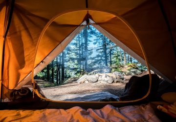 Romantisches Camping