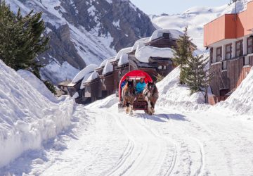 Österreich Pferdeschlittenfahrten