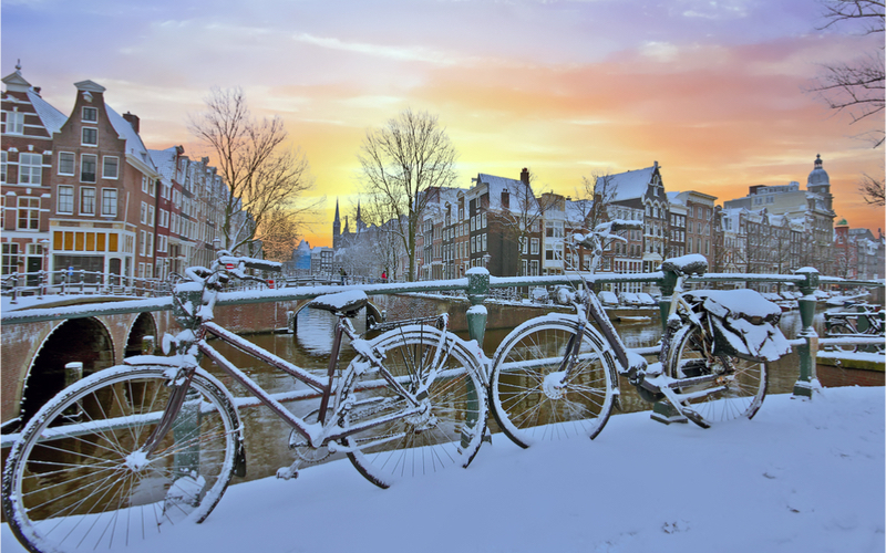 Amsterdam im Winter
