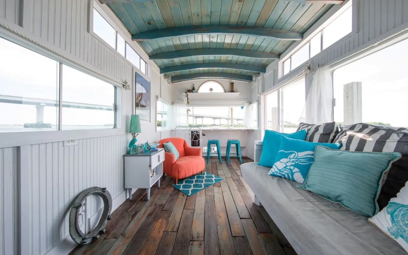 Hausboot in Charleston