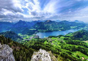 Blick vom Schober auf den Fuschlsee Copyright: Gettyimages